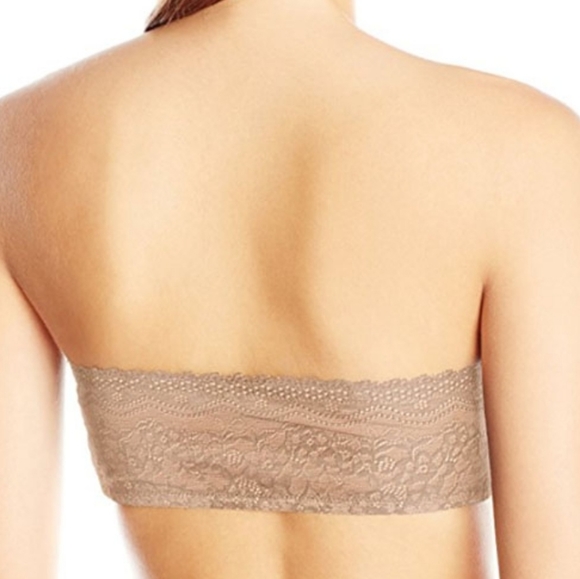 B.tempt'd strapless bra, foam cups, hooks on side - Picture 2 of 3